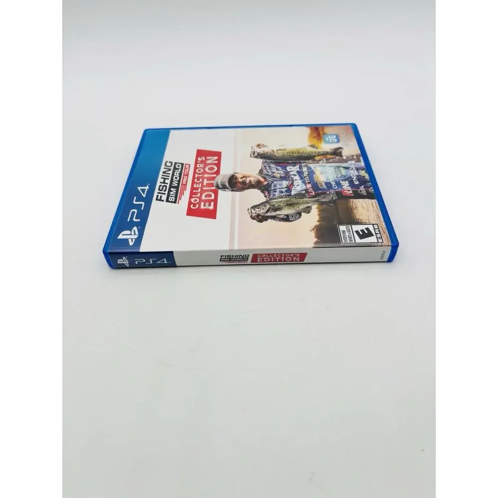 Fishing Sim World Pro Tour Collectors Edition - Sony PlayStation 4 Tested Works